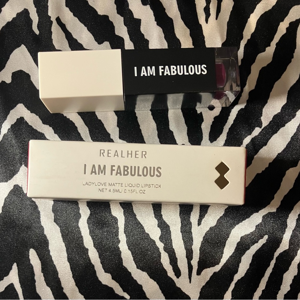 RealHer I Am Fabulous Matte Liquid Lipstick - Lady Love